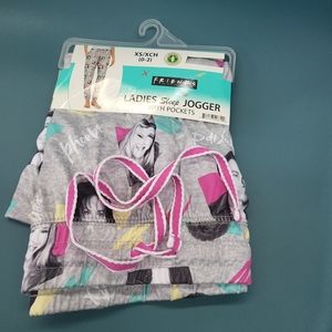 NWT Women's XS(0-2) Friends The Television Series Jogger Pajama Lounge Pants